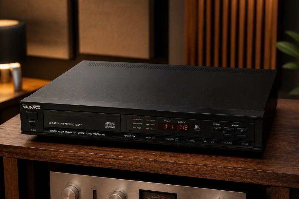 Vintage Magnavox CDB492 CD Player Compact Disc Player 1989 READ